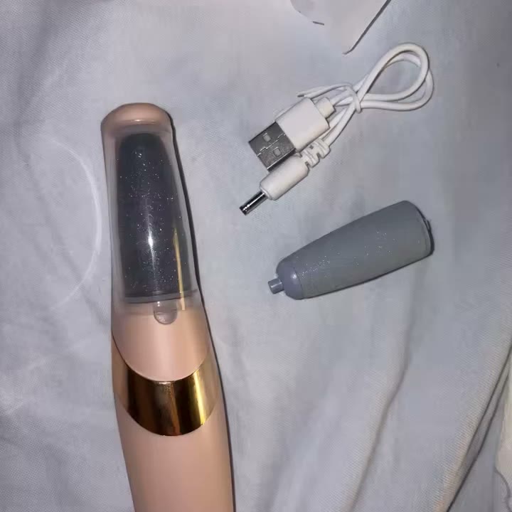 Removedor de callos con rodillo de repuesto y cable USB